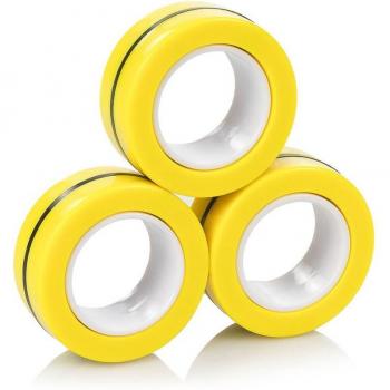 Anillos magnéticos antiestrés para aliviar la ansiedad y mejorar la concentración