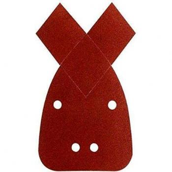 Bosch 2 609 256 A68 - Juego de hojas de lija de 5 piezas para lijadora múltiple