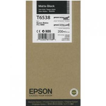 Epson Cartucho T6538 negro mate
