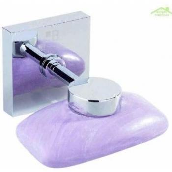 Jabonera Magnética de Cromo Sapho XQ801 - 5,5cm x 5,5cm x 7cm