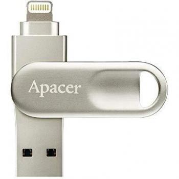 Pendrive APACER SWIVEL AH790 32GB CONECTORES USB 3.0 Y LIGHTNING IFILEBRIDGE PARA COPIAS DE SEGURIDAD IOS