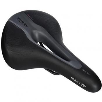 Ergon Sillín de Bicicleta Figura Gel, para Mujer, Negro, Talla única