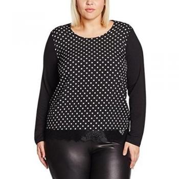SAMOON by Gerry Weber Before Sunrise, Camiseta de Manga Larga para Mujer, Mehrfarbig