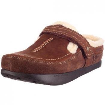 Earth Phenom 5000220 - Zuecos de ante para mujer, Marrón