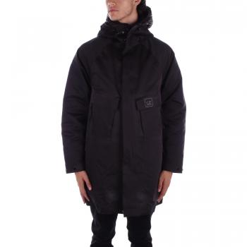 C.P. Company Men's Black Hooded Parka Metropolis Size M