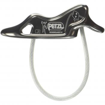 Petzl D17 C - Dispositivo de aseguramiento Reverso 4, Gris, Talla única