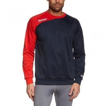 Kempa - Jersey de entrenamiento Circle Unisex, Tamaño XL, color azul marino/rojo