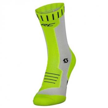 Scott Calcetines Rc Running Crew Verde - Calcetines para running, color verde, diseño de crew, material transpirable y cómodo, ideal para actividades deportivas