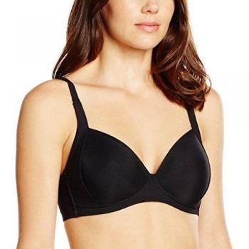 Lovable Reggiseno Senza Ferretto leggermente Imbottito Ultimate Modelling. Alto sostegno, traspirante. Sujetador, Negro