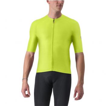 Maillot Castelli Aero Race 6.0 Manga Corta Amarillo Negro, Talla S
