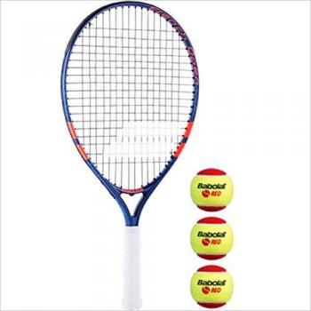 Babolat Kit Rg/Fo Jr 21+3B Set Tenis, Unisex Niños, Azul / Rojo, 000