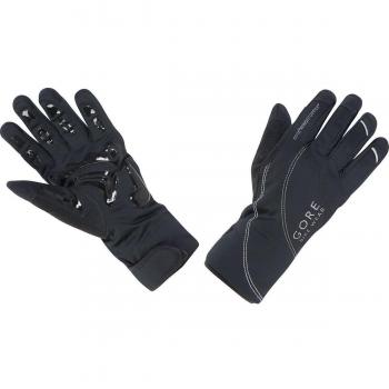 Gore Bike Wear MTB Lady Windstopper Thermo - Guantes de ciclismo para mujer, color negro, talla 8