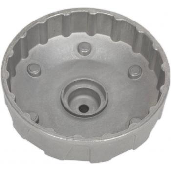 Sealey VS7115 Oil Filter Cap Wrench Ø93mm x 18 Flutes -For Renault