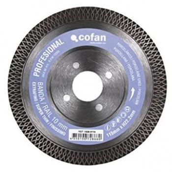 Disco de Diamante Porcelánico Extrafino H-10mm, 125mm