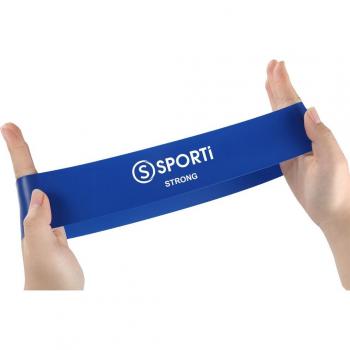 Sporti Flat Elastic Band Set - 4 Bands