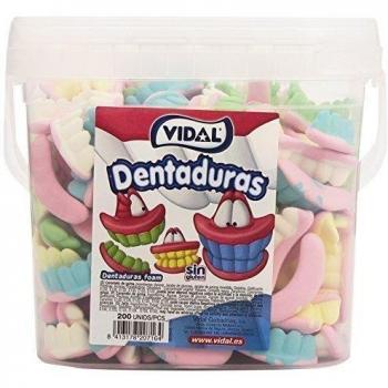 Vidal - Dentaduras - Caramelo de goma - 200 caramelos