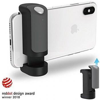'Just Mobile GP de sho1100bk Shutter Grip TM compatible para Android y iOS, color negro