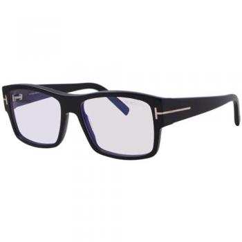 Gafas Graduadas Tom Ford FT5941-B 001 - Unisex, Color Negro, Tamaño 55 MM