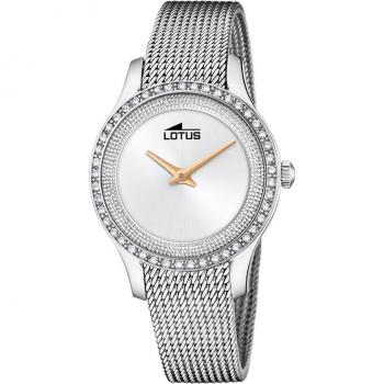 Reloj Lotus Bliss para Mujer 18826/1 de Acero con Esfera Plateada y Circonitas