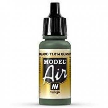 Vallejo Model Air 17ml - Gunship Green 71014
