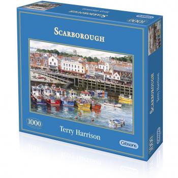 Puzzle Gibsons Puerto Pesquero de Scarborough 1000 Piezas