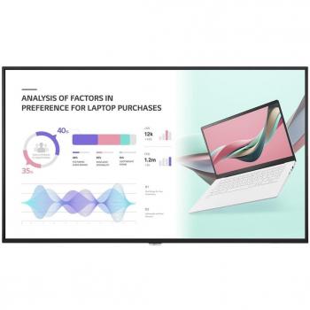 LG 86UH5J-H Pantalla de Señalización Digital 2,18 m (86) IPS Wi-Fi 500 cd/m² UHD+ Negro 24/7
