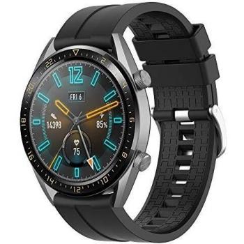 Supore Correa Compatible con Huawei Watch GT2 46mm/Watch GT 46mm/Watch GT Active/Watch 2 Pro/Honor Watch Magic/Galaxy Watch 46mm/Gear S3/Gear 2, Correa de Repuesto de Silicona de 22 mm
