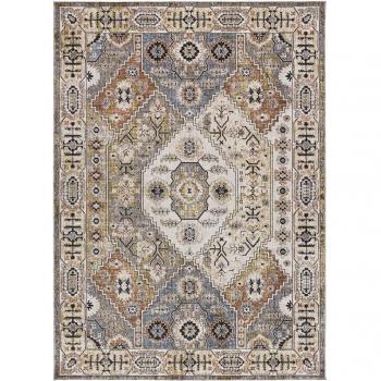 Alfombra Vintage Truva Multicolor Estilo Mosaico 77x150, 136x200, 155x230 cm
