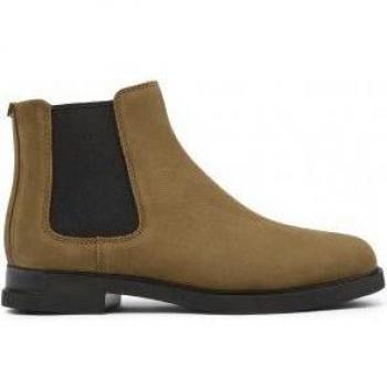 CAMPER Iman - Women's Brown Suede Ankle Boots in Size 39 (EU) / 8.5 (US)