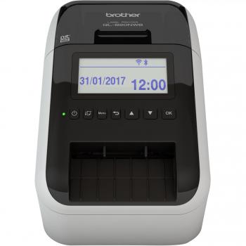 Brother QL820NWBZG1 - Impresoras de etiquetas compatible con USB y WLAN