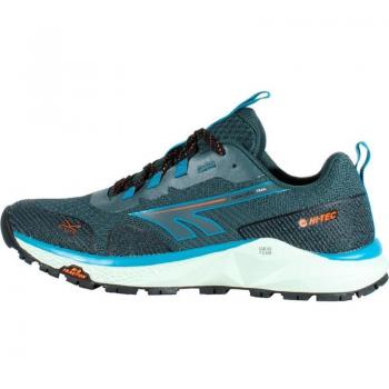HI-TEC GEO NAKURU TRAIL HOMBRE ZAPATILLAS MONTAÑA TRAIL AZUL SENDERISMO CAMPO