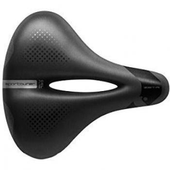 Sillín Sportourer Zeta Comf GF Soft Touch Hiviz Fec Alloy