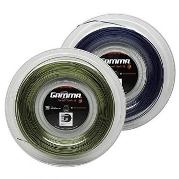 Gamma Verve Soft Tennis String Reel 110m - Black, Blue