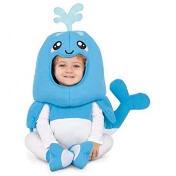 Disfraz de Ballena Azul para Bebé (3 Piezas) Personalizado 12-24 Meses
