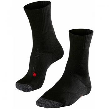 Falke TE2 Men's Tennis Socks - Black, Size 42-43, Anti-Blister