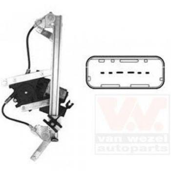 Elevalunas VAN WEZEL 4328265, tipo de producto: elevador de ventana, características: compatible con modelos específicos de vehículos, fabricado por VAN WEZEL, número de pieza 4328265