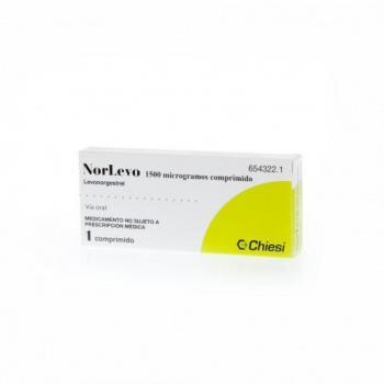 NORLEVO 1,5 MG 1 COMPRIMIDO