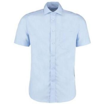 Camisa Corporativa Premium Kustom Kit de Manga Corta Sin Planchado 15in Blanca