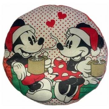 Cojin 3D Mickey & Minnie Christmas - Disney