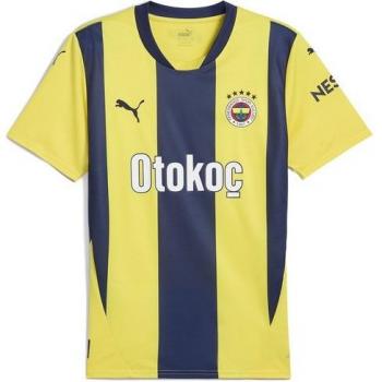 Fenerbahce PUMA Home Shirt 2024-25 - Yellow - Male - Size: Large Adults