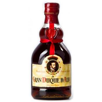Brandy Gran Duque de Alba Solera Gran Reserva - Brandy español, envejecido en barricas de roble, con un proceso de solera que le otorga complejidad y suavidad, notas de frutas secas y espec