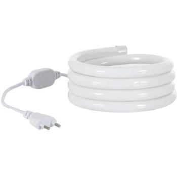 Tira LED Neón Regulable 220V Circular SFLEX14 8W/m Corte 100cm IP65 Rosa a Medida 50 m