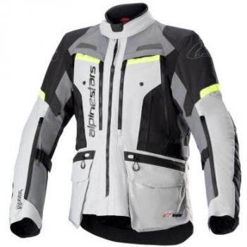 Chaqueta textil impermeable Alpinestars Bogota Pro Drystar® para motocicletas - Gris (4XL)