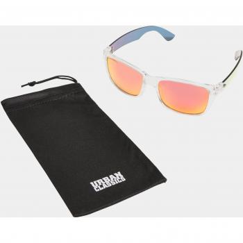 Urban Classics 110 Unisex Sunglasses - Transparent/Red