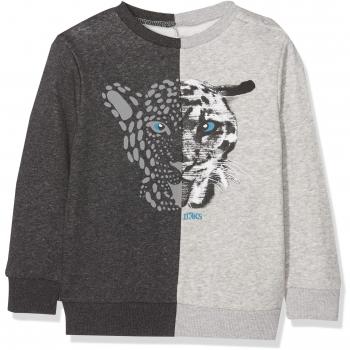 IKKS Sweat BI-MATIERES, Sudadera para Bebés,