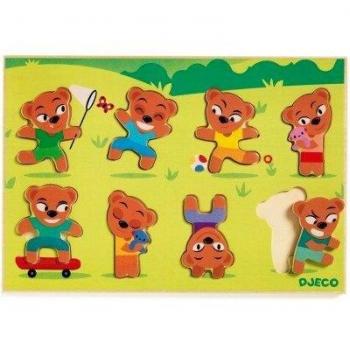 PUZZLE ENCAJABLE POSICIONES TEDDYMATCH