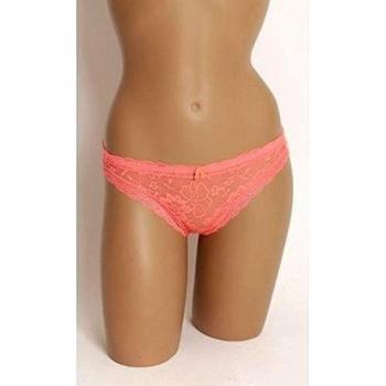 Midi Shopping-Body de encaje algodón 012 para mujer naranja medium