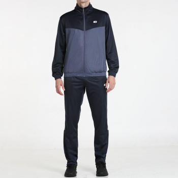 Chándal de hombre John Smith Jaleo-414 en azul marino con detalles blancos