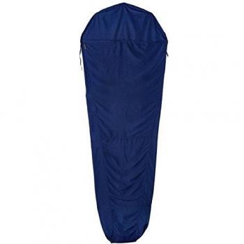 Saco Sábana Mummy Liner Microfibra Azul 241 x 90 cm