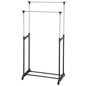 PROTENROP Perchero, Metal, Negro, 83x27x21 cm